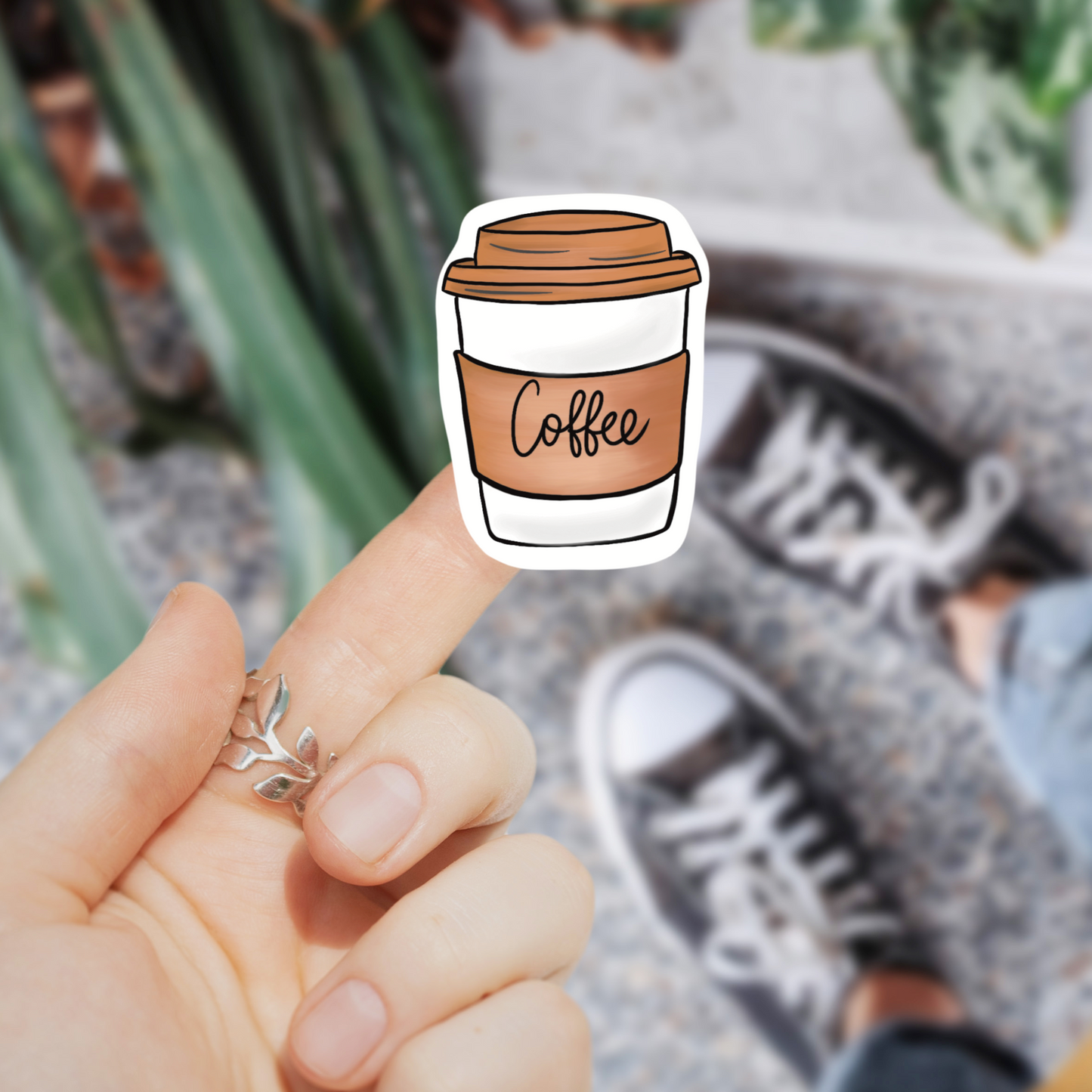 Coffee Time Sticker Sheet – Perfect for Journals & Planners