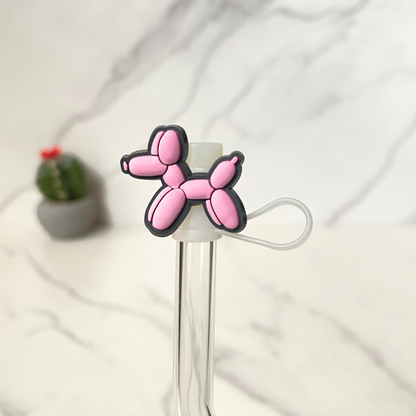 Balloon Dog Straw Topper