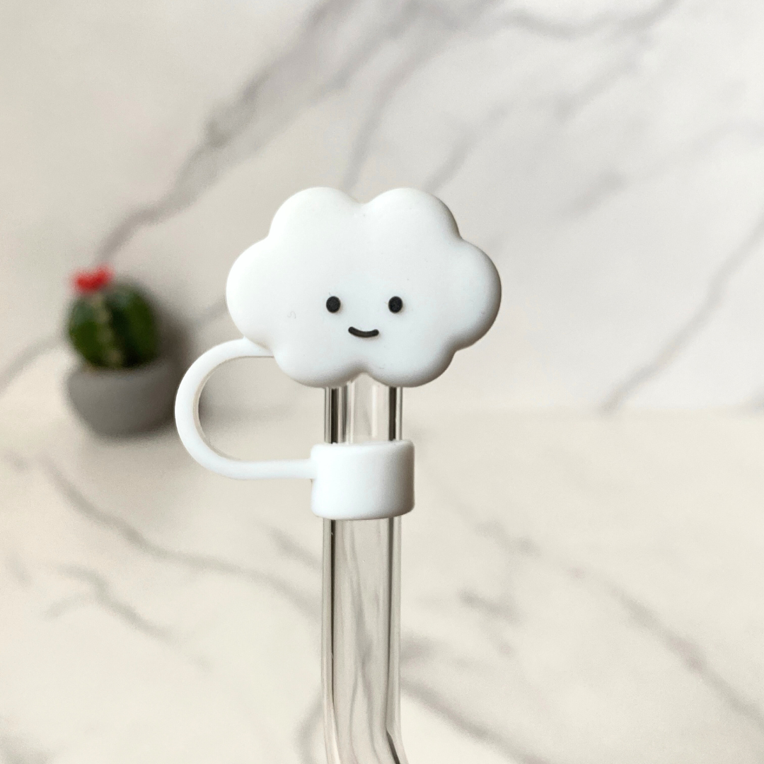 Cloud Straw Topper – Protect Your Drink in Style | Joyfulpeel