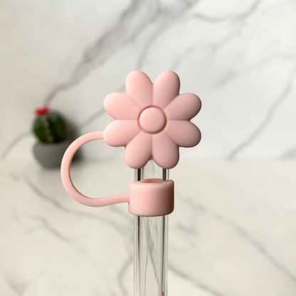 Daisy Straw Topper – Stylish Drink Protection | Joyfulpeel