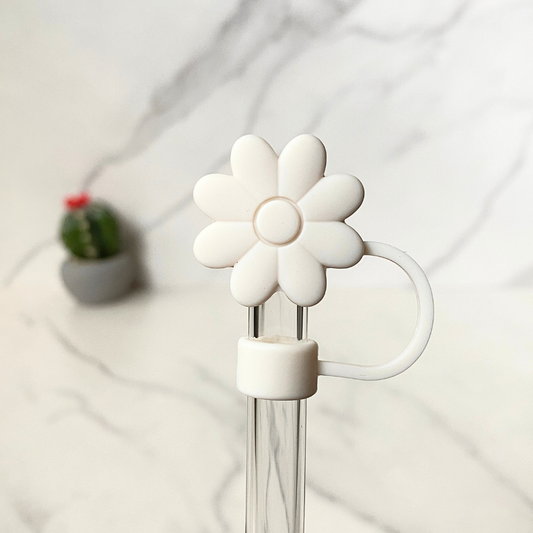 Daisy Straw Topper – Stylish Drink Protection | Joyfulpeel