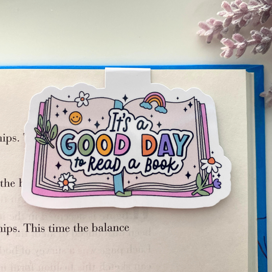 High-Quality Bookmark – 'It’s a Good Day to Read | Joyfulpeel