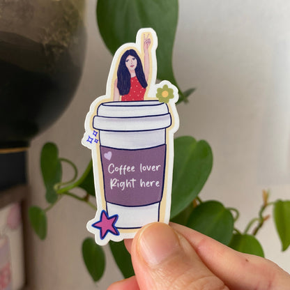 Coffee lover Sticker
