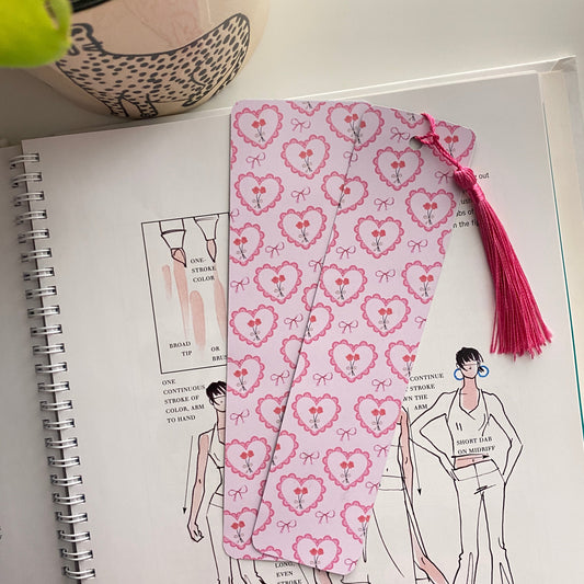 Hearts & Roses Bookmark