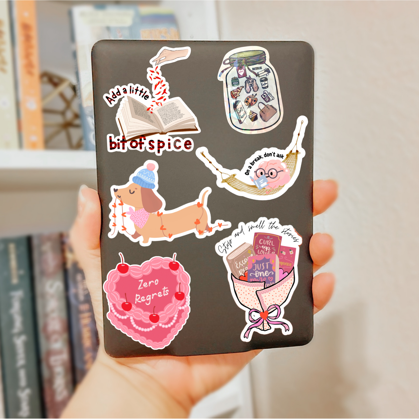 Book Bouquet Sticker