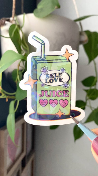 Self Love Juice Sticker