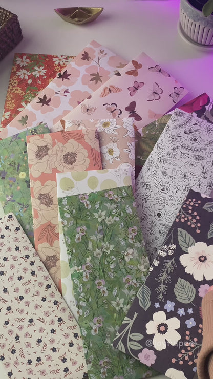 Set of 5 Cash Envelopes | Double Sided |