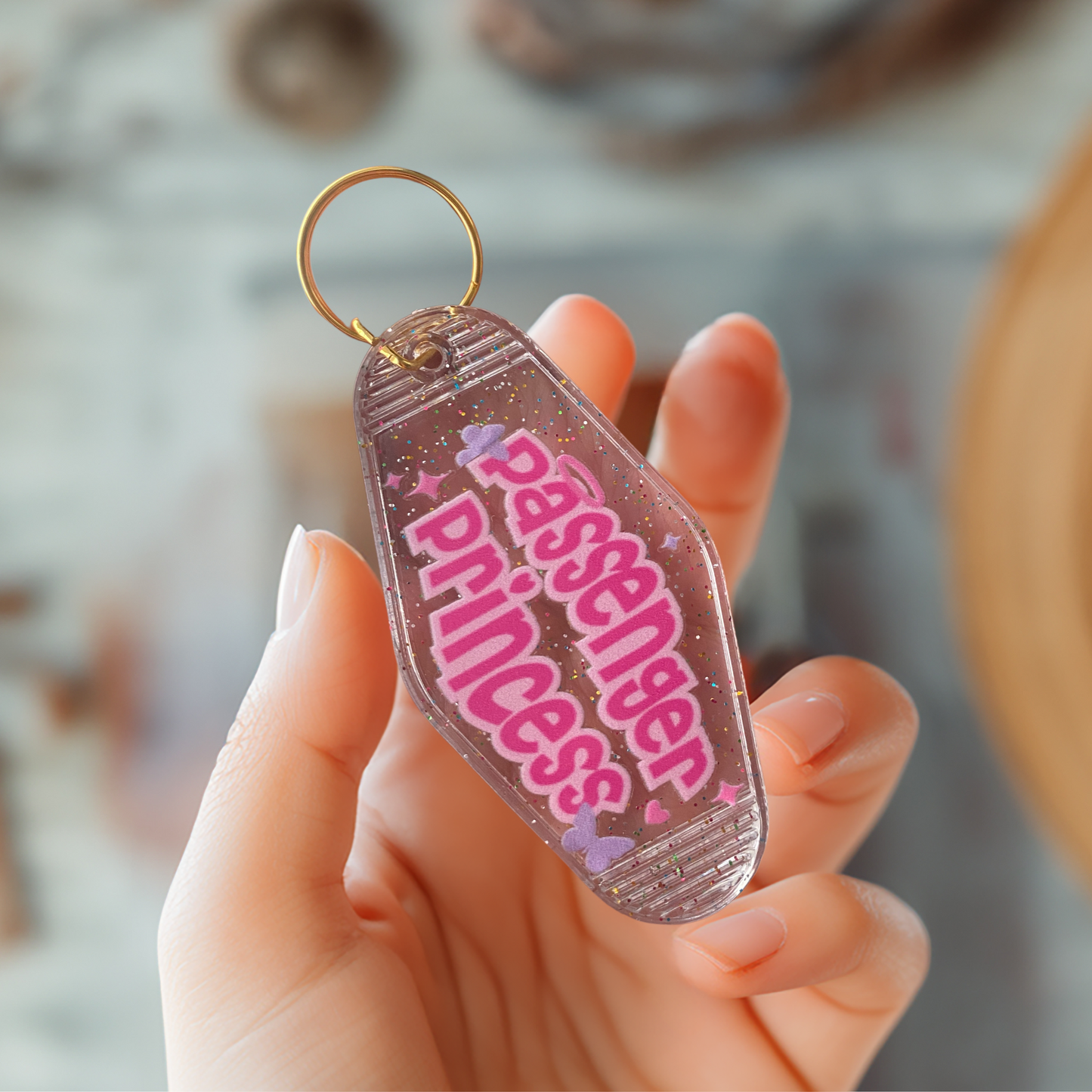Passenger Princess Keychain